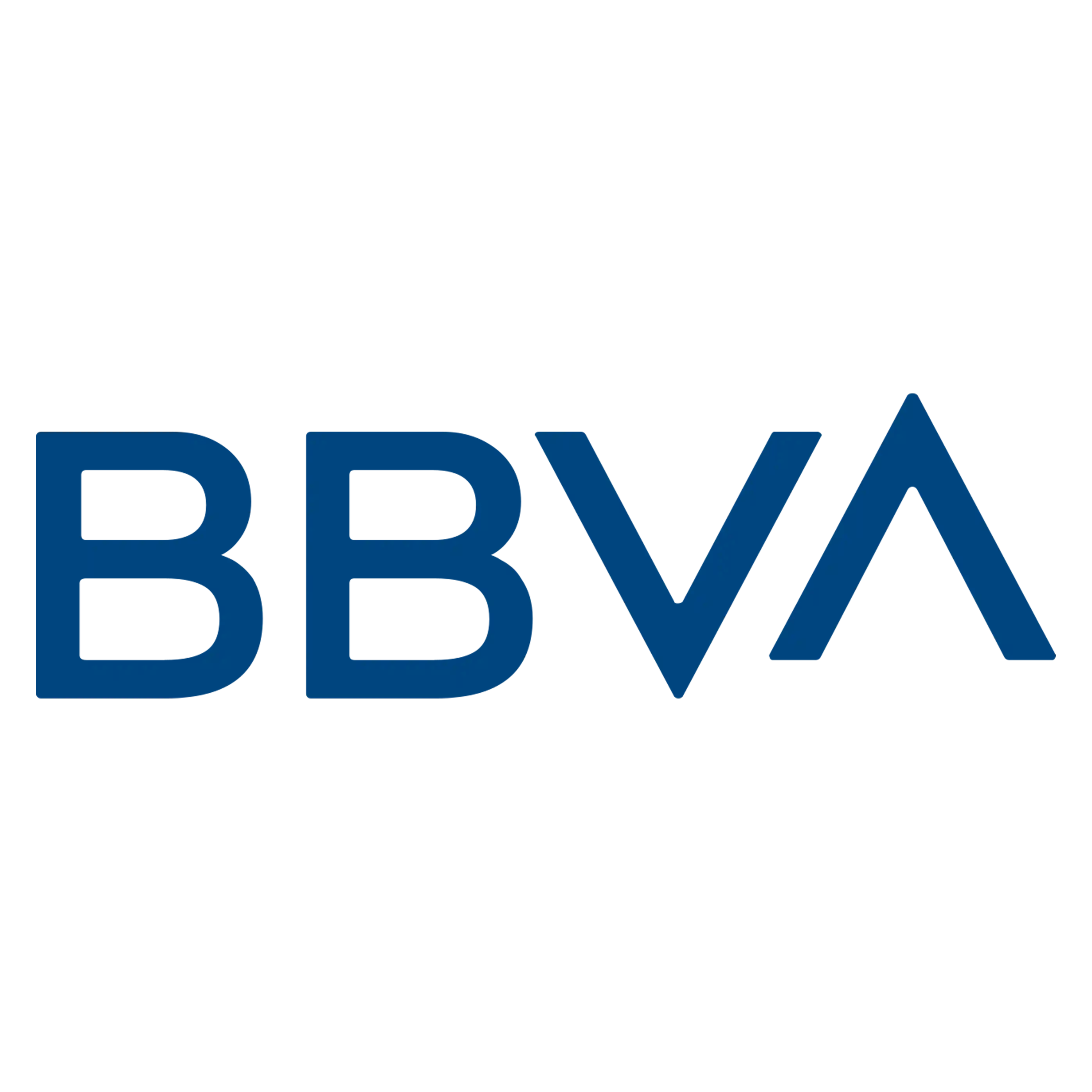 Logo publicitario de la empresa BBVA